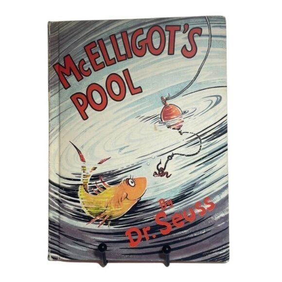 McElligot’s Pool Dr.Seuss Hardcover Book Vintage Discontinued - Picture 1 of 12